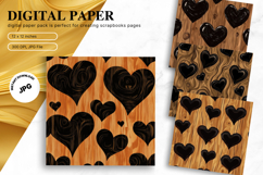Heart Valentines Background Love Wallpaper Bokeh Backdrop_41 Product Image 1