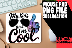 Unique Mouse Pad Sublimation Magic, Father's Day Product Image 1