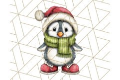 Christmas Animal Clipart, Festive Animals in Holiday Outfits Product Image 5