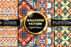 Wallpaper Pattern Digital Papers - 04 Variations Product Image 1