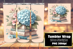 20oz Customizable Tumbler Design , Books Product Image 1