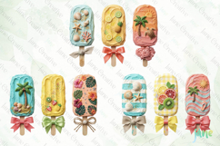 Summer Popsicles Clipart Product Image 1