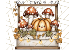 Halloween Fairy House Clipart PNG, Spooky Cottage Art Product Image 5