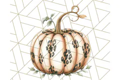 Fall Pumpkin Clipart PNG, Autumn Pumpkins, Jewel Tones Png Product Image 5