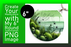 Bright Round Design for Sublimation , Halloween Product Image 1