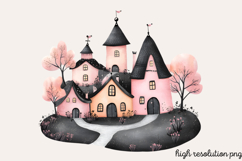 Pink Black Easter Clipart PNG Product Image 1