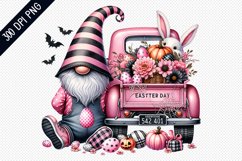 Easter Day Gnome - Sublimation Clipart PNG Design Product Image 1