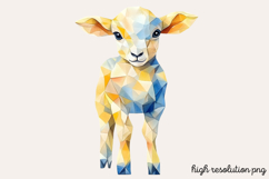 Geometric Pastel Easter Clipart Bundle PNG Product Image 20