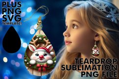 Colorful Teardrop Earring for All Ages Product Image 1