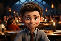 3D Character Boy Marketing Manager with relevant environment Product Image 1