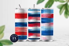Watercolor Patriotic Pattern | Patriotic Background Product Image 2