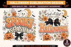 Halloween png, Spooky Sublimation Design,Halloween Shirt png Product Image 1