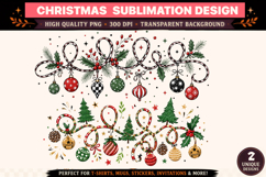 Christmas Ornament PNG | Christmas Border PNG,Christmas Product Image 1