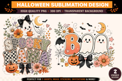 Halloween png, Spooky Sublimation Design,Halloween Shirt png Product Image 1