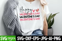 Happy Valentine’s Day SVG Design/Happy Valentine’s Day PNG Product Image 2