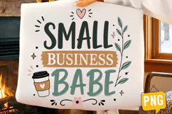 Small Business Babe Sublimation | Small Business png Product Image 3