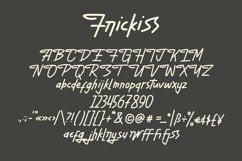 Web Font Frickiss - Monoline Handrawn Font Product Image 5