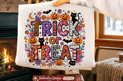 Trick or treat Sublimation Design,10 Halloween Sublimation Product Image 5