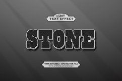 Editable text effect, Stone text Product Image 1