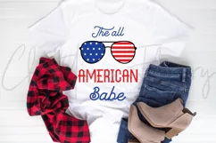 The All American Babe 4th of July Sublimation Product Image 3