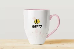 Bee SVG, Bee Happy SVG, Bumble Bee SVG, Quote SVG, Bee Baby Product Image 2