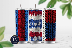 Knitted Patriotic Pattern | Patriotic Background Product Image 2