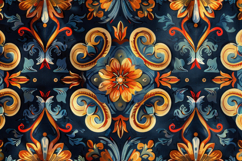 Flower Pattern Background Wallpaper Product Image 1