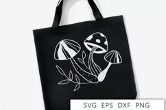 Mushroom svg, Mushrooms png clipart Product Image 3
