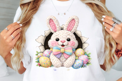 Easter Bunny Front and Back png Product Image 7