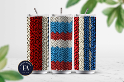 Knitted Patriotic Pattern | Patriotic Background Product Image 2