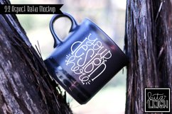 Camping Coffee Mug Mockup | Stylized Stock Photo Product Image 1