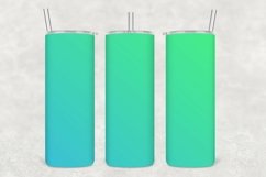 Ombre Gradient Tumbler Wrap Sublimation Product Image 1