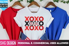 XOXO Y'all, Funny Valentine's Tshirt, Valentine Tshirt Product Image 4