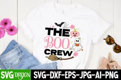 The Boo Crew SVG Cut File, The Boo Crew Sublimation PNG Product Image 1