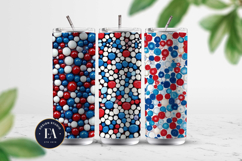 Beaded Patriotic Pattern | Patriotic Background Product Image 2
