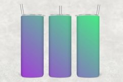 Ombre Gradient Tumbler Wrap Sublimation Product Image 1