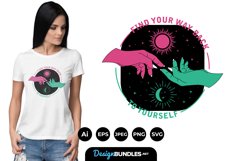 Find Your Way Back to Yourself for T-Shirt Design Product Image 1