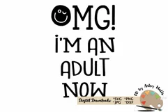 Funny quote 18th birthday svg file Funny graduation svg dxf Product Image 1