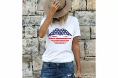 Patriotic Lips SVG, 4th of July SVG, Independence day SVG Product Image 1