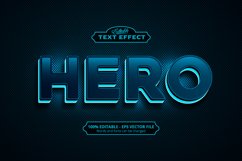 Editable text effect, Hero text Product Image 1