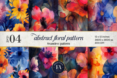 Abstract Floral Dreamy Paper| Floral pattern Product Image 1