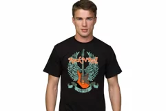 Rocknroll forever png Vintage retro Rock png Product Image 3