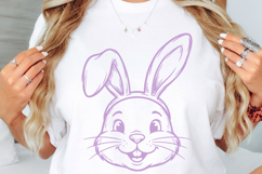 Easter Knit Bow PNG Product Image 1