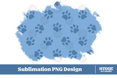 American 4th of July Cat Dog Paw Background Png DTF Bundle Product Image 2