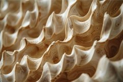 Closeup of whipped egg whites forming delicious peaks of mer Product Image 1