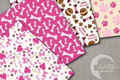 Pink Doggy Patterns, Doggy Papers, AMB-1387 Product Image 2