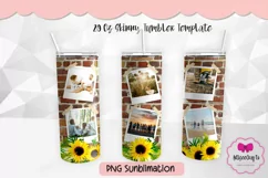 20oz Skinny Tumbler Template|Photo Tumbler Product Image 1