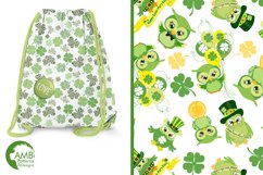 Irish Owl Surface Patterns, Owl papers, AMB-826 Product Image 2