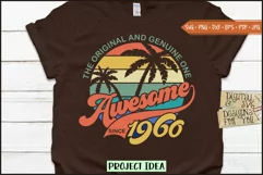 1960 Vintage Birthday | Vintage Birthday | Retro birthday Product Image 2