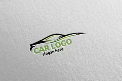Auto Car Logo for Sport Cars, Rent, Wash or Mechanic Product Image 3
